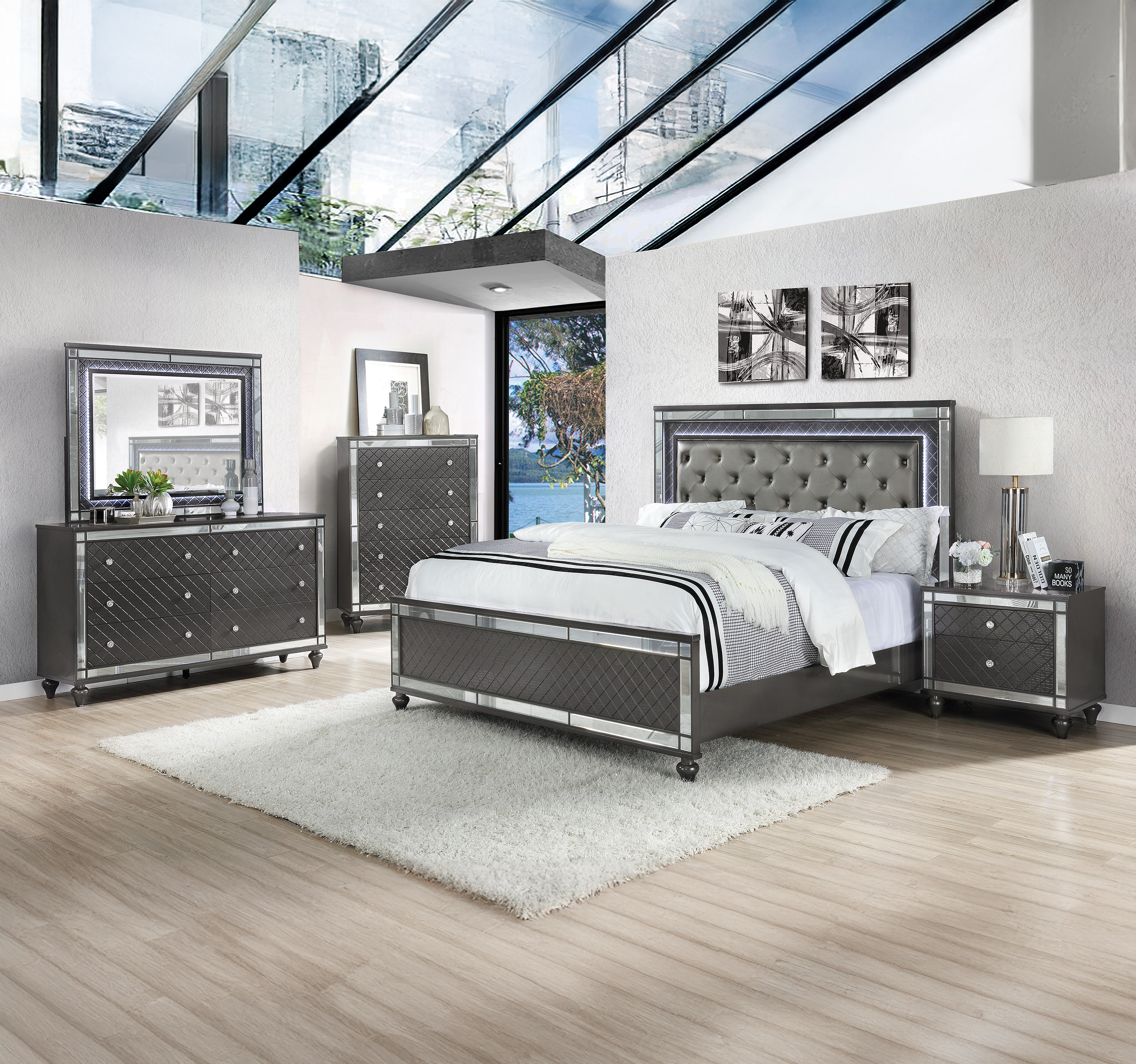 B1670 Refino 4 Pc. Queen (image for) B1670 Refino 4 Pc. Queen