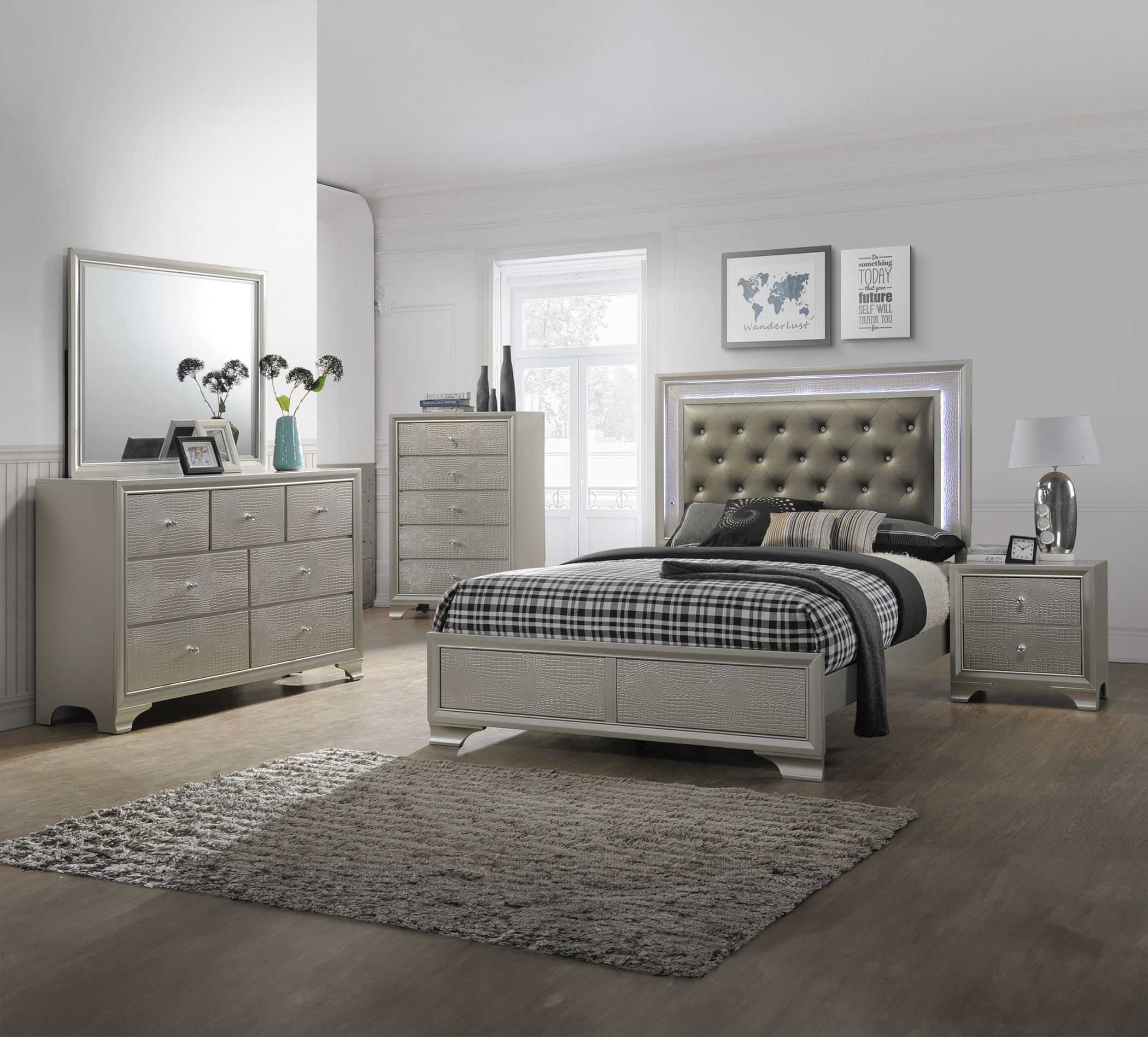 B4300 Lyssa 4 Pc. Queen (image for) B4300 Lyssa 4 Pc. Queen