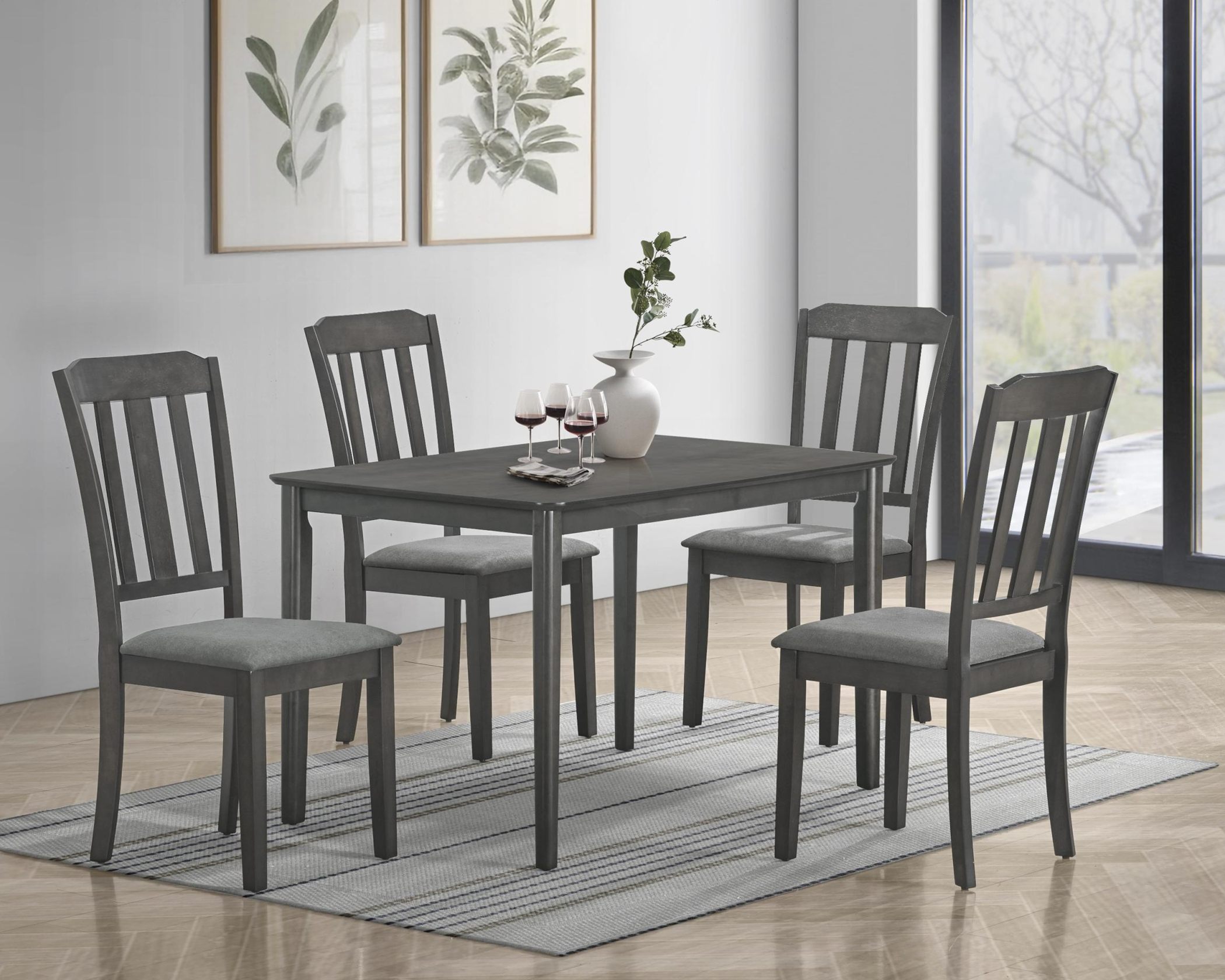 (image for) Benbrook 5pc Dining Set – Grey