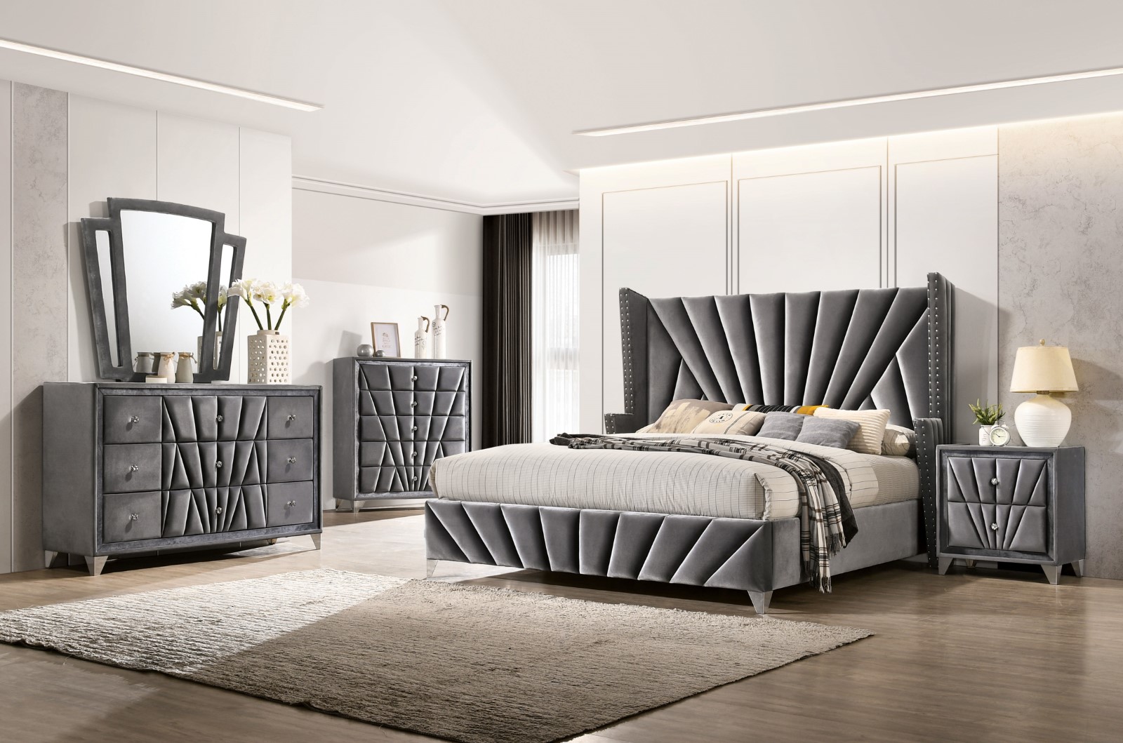 (image for) Carissa Qn. 5Pc W/2Ns