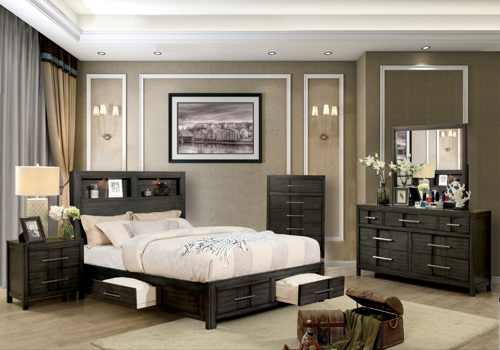 (image for) Karla Grey Qn. 4Pc 