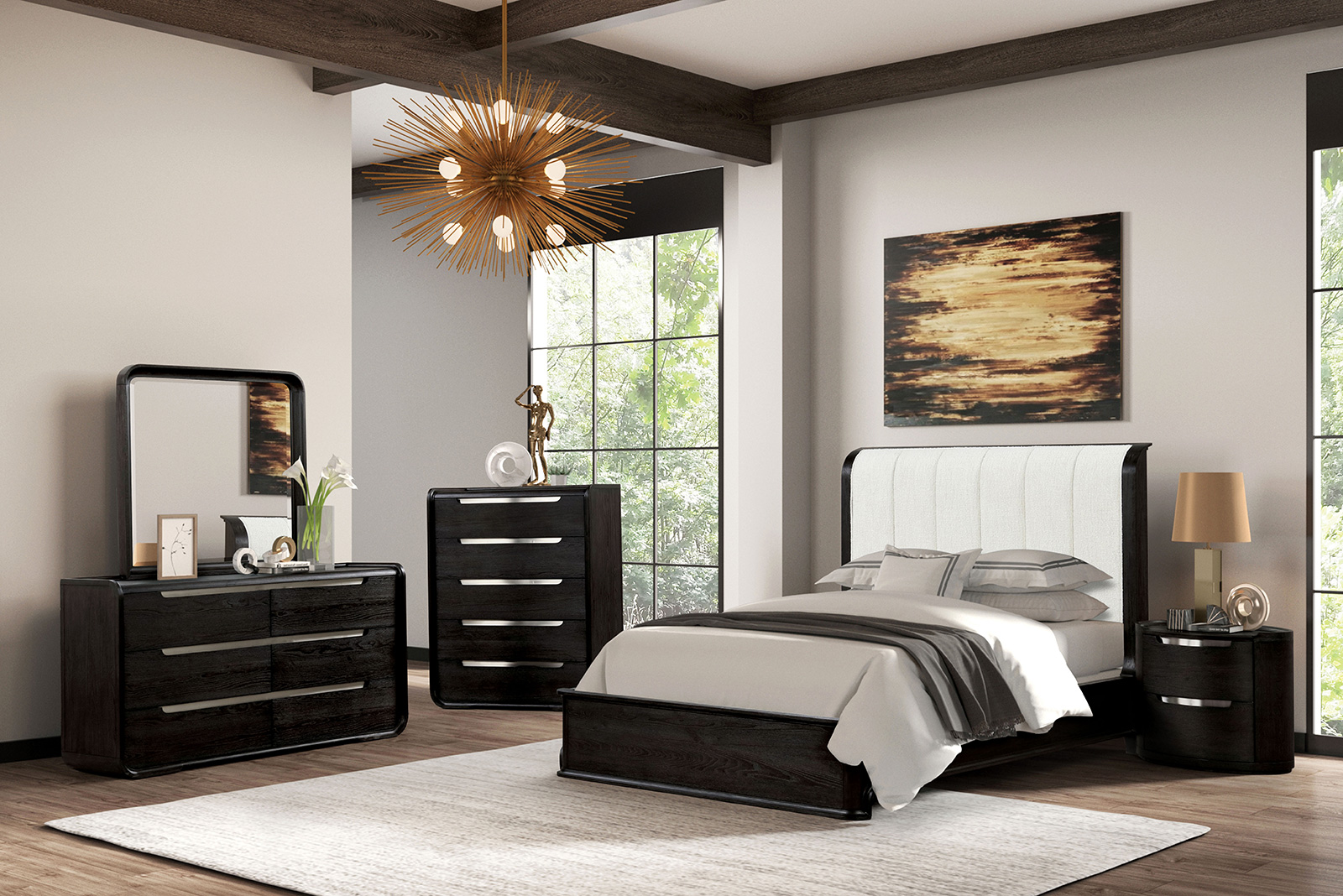 (image for) Osterley Black Qn. 4Pc 
