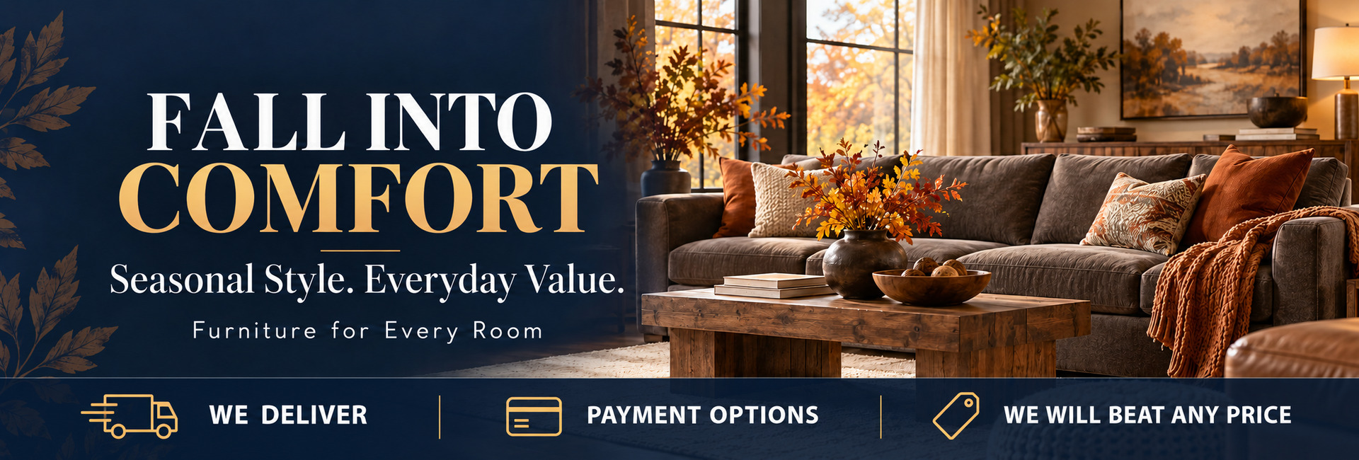 (image for) Fall Into Comfort – Furniture for Every Room