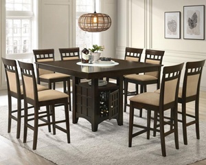 (image for) 9 Pc Counter Height Dining Sets