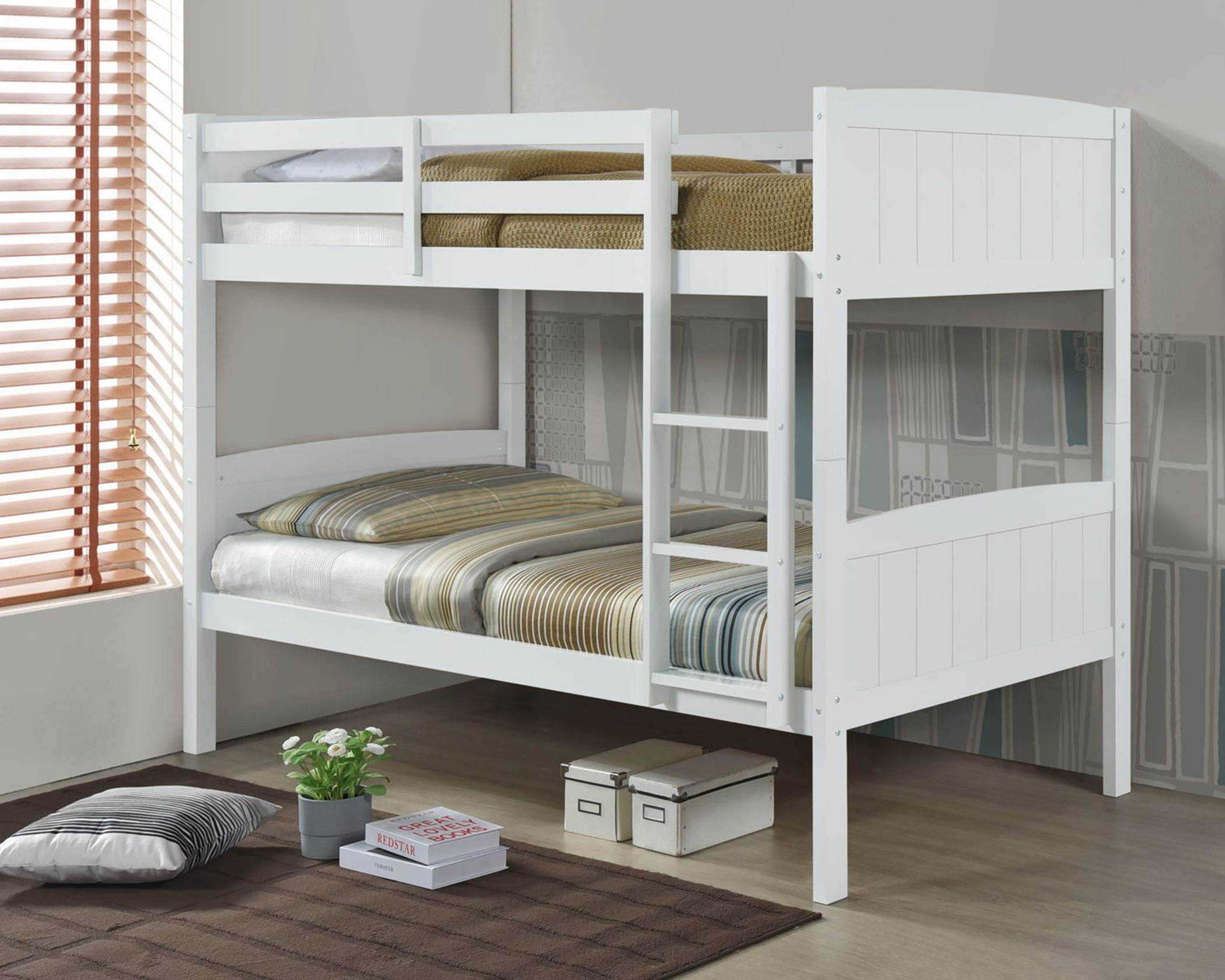 (image for) Cobe Twin over Twin Bunkbed – White
