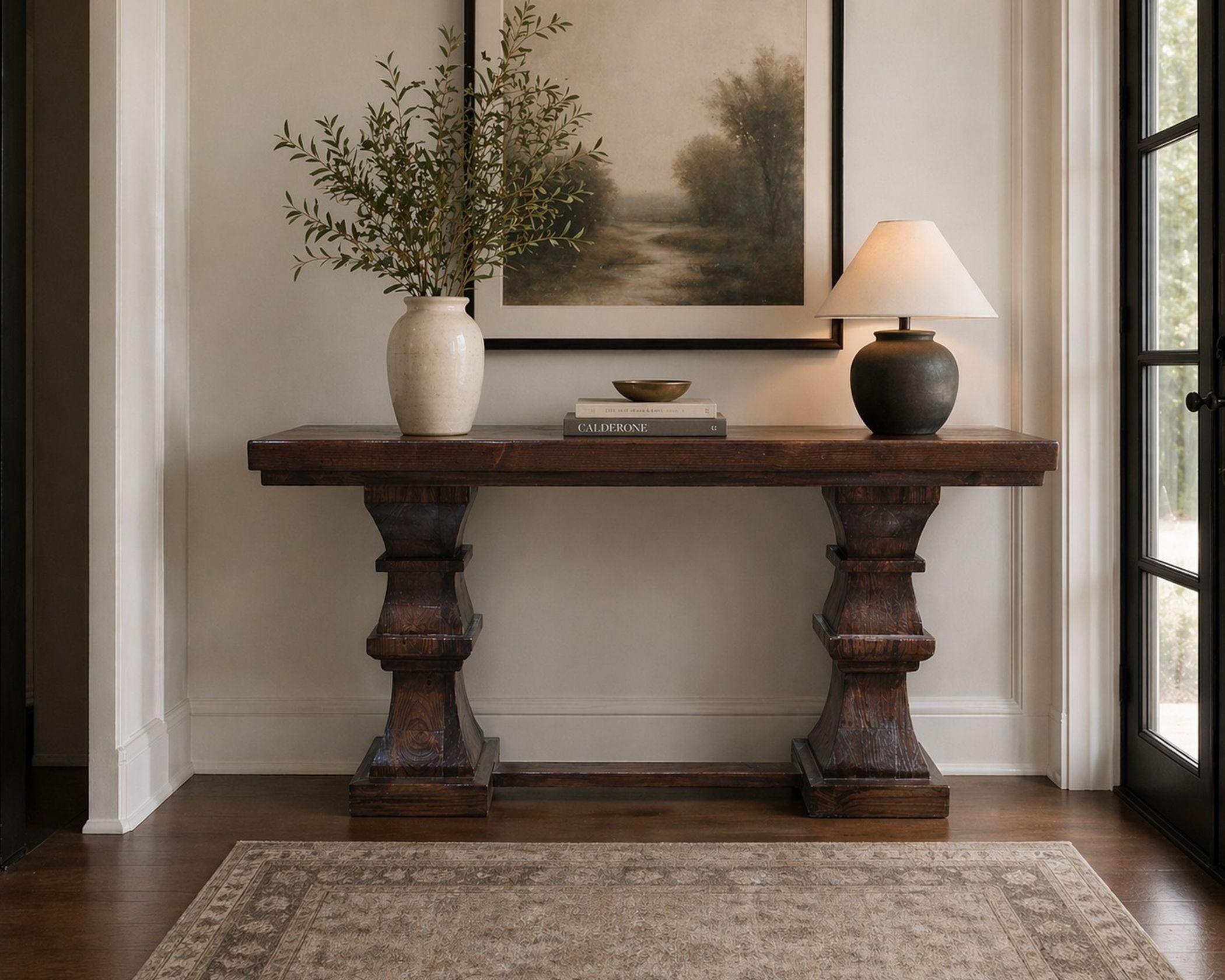 (image for) Pedestal Walnut (1 in Stock)