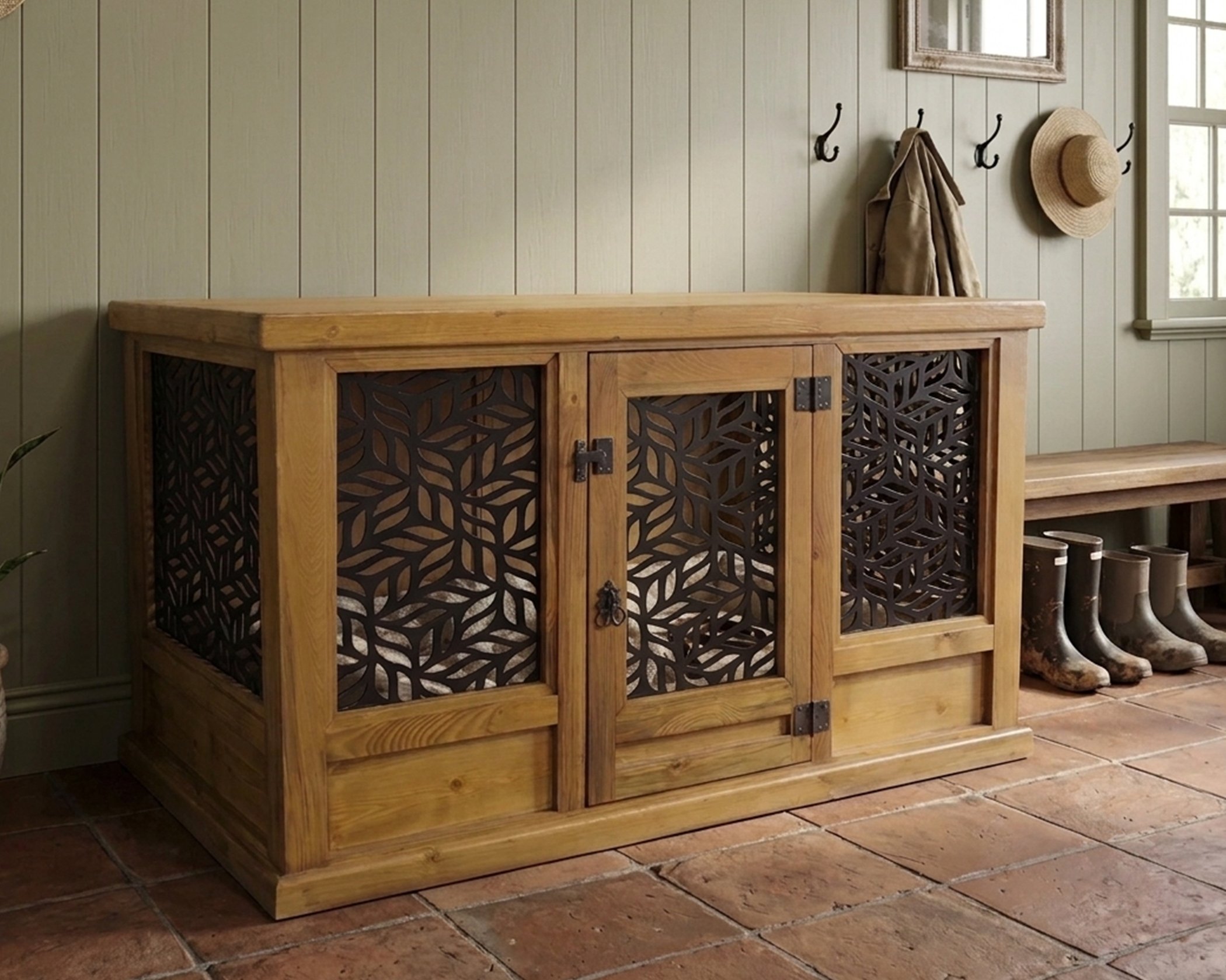 (image for) Pet Kennel Oak 60 (2 in Stock)