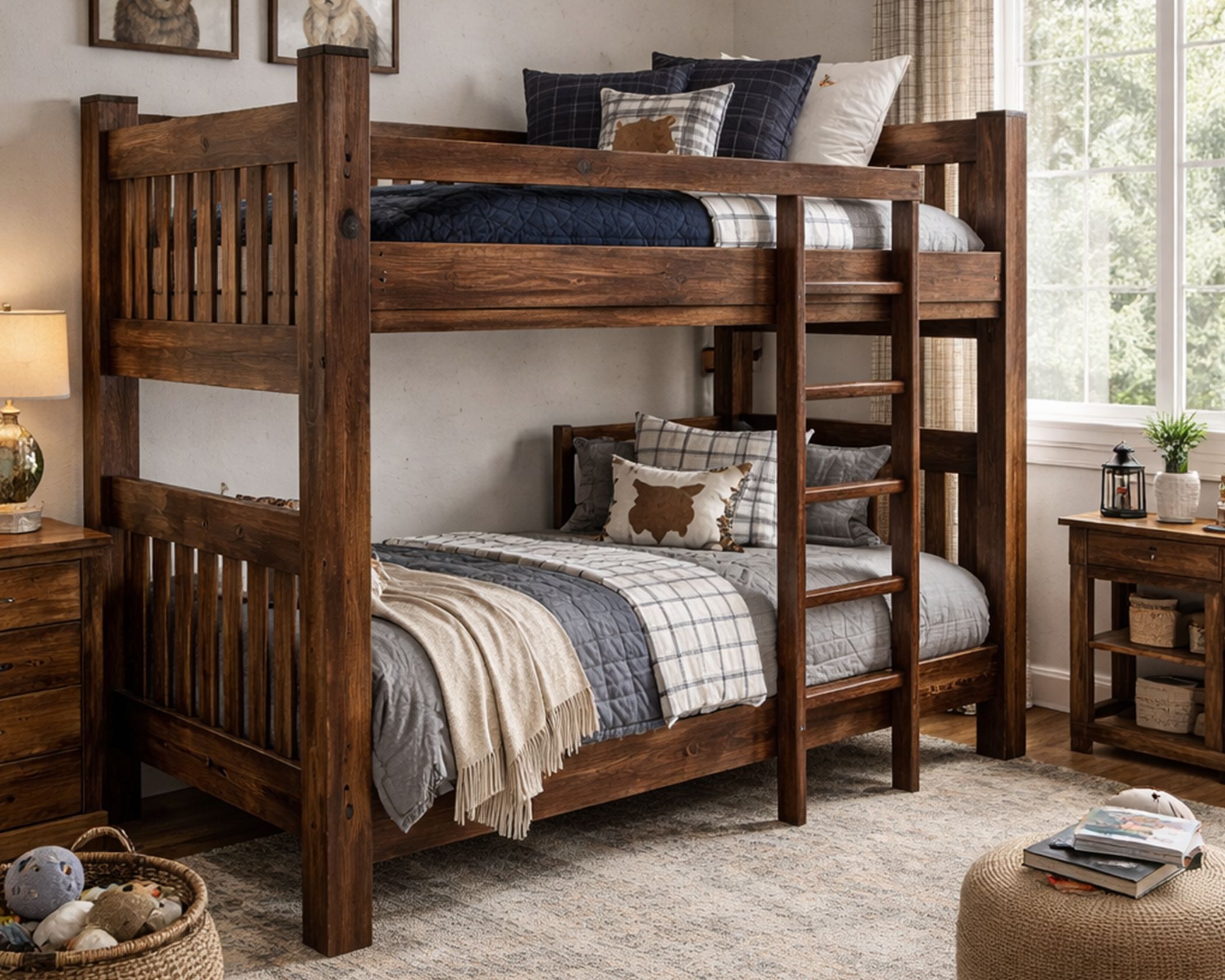 (image for) Bunk Bed Cherry T/T (3 in Stock)