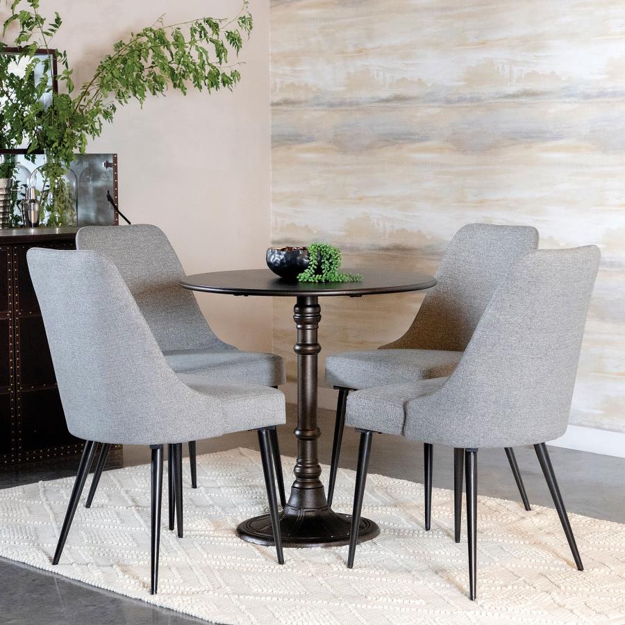 Modal Additional Images for Oswego Round 30-inch Bistro Dining Table Bronze