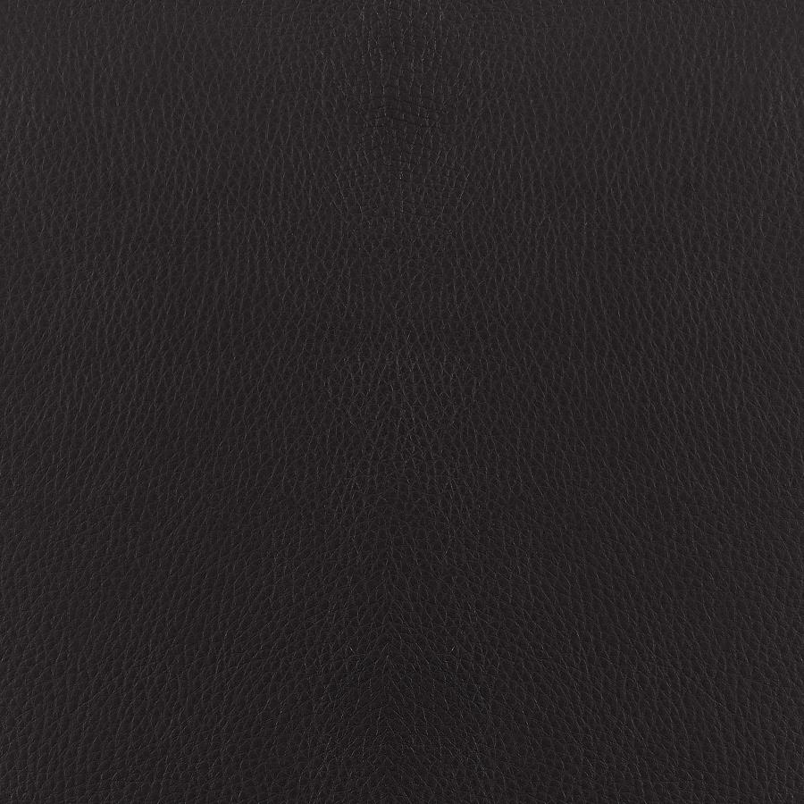 Berrington Upholstered Adjustable Bar Stool Black (Set of 2)