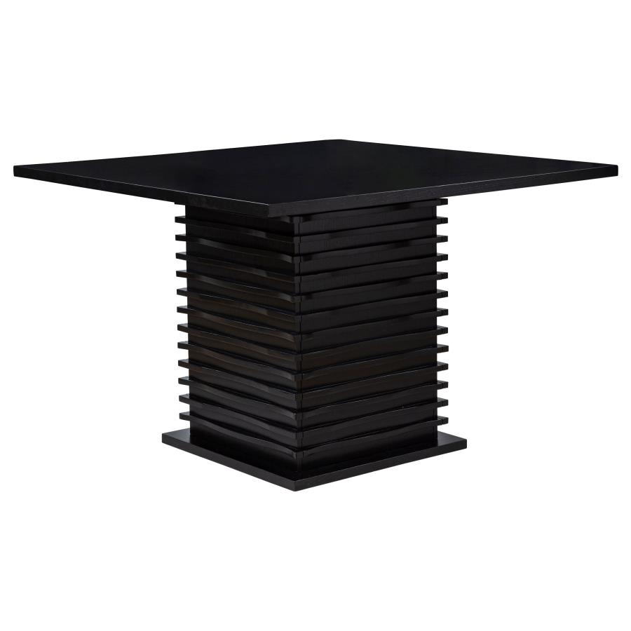 (image for) Stanton Square 54-inch Counter Height Dining Table Black