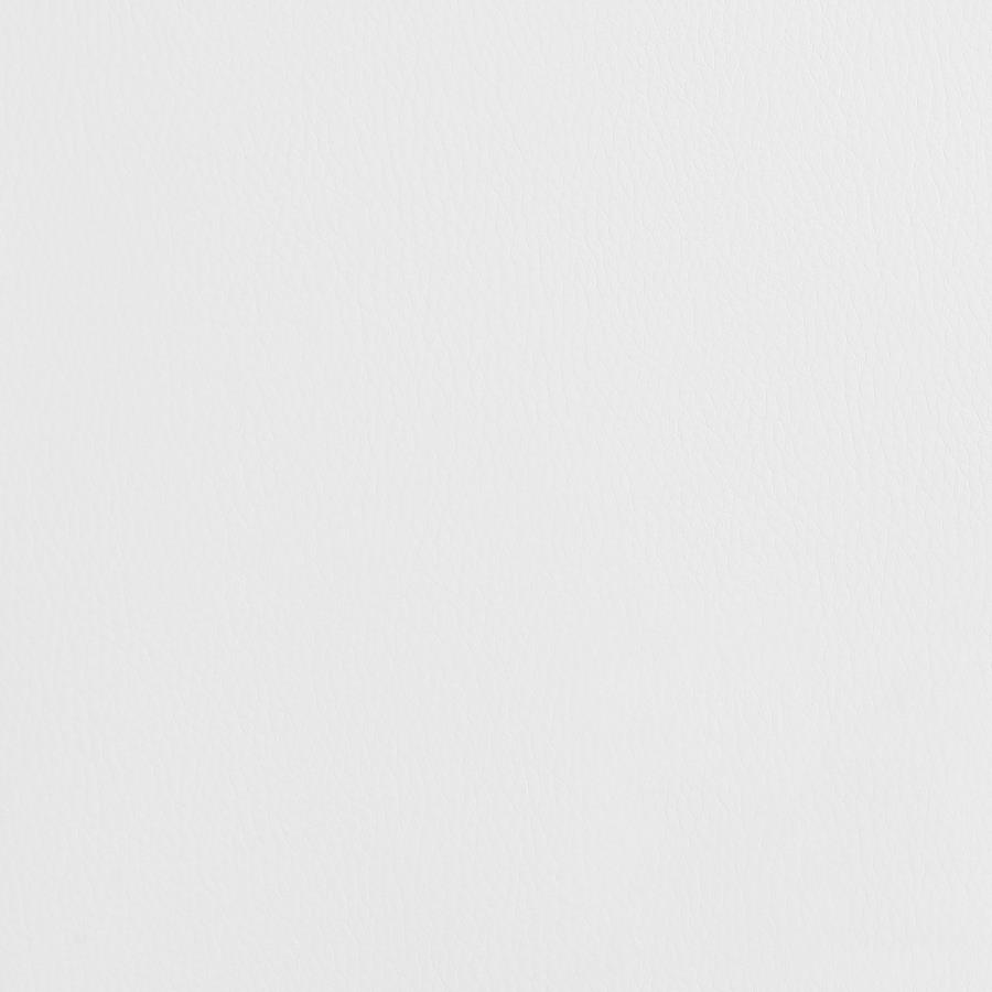 Ramses Adjustable Backless Bar Stool Chrome and White