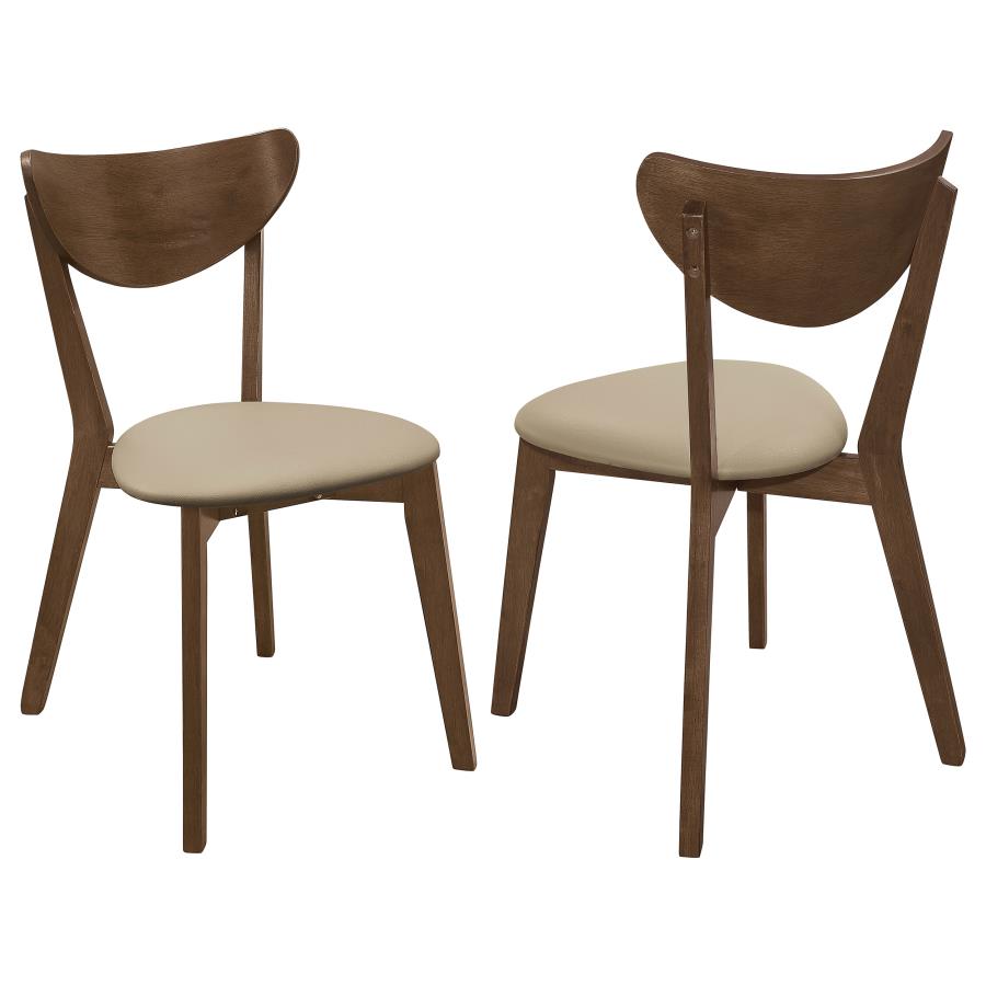 (image for) Kersey Wood Dining Side Chair Chestnut (Set of 2)