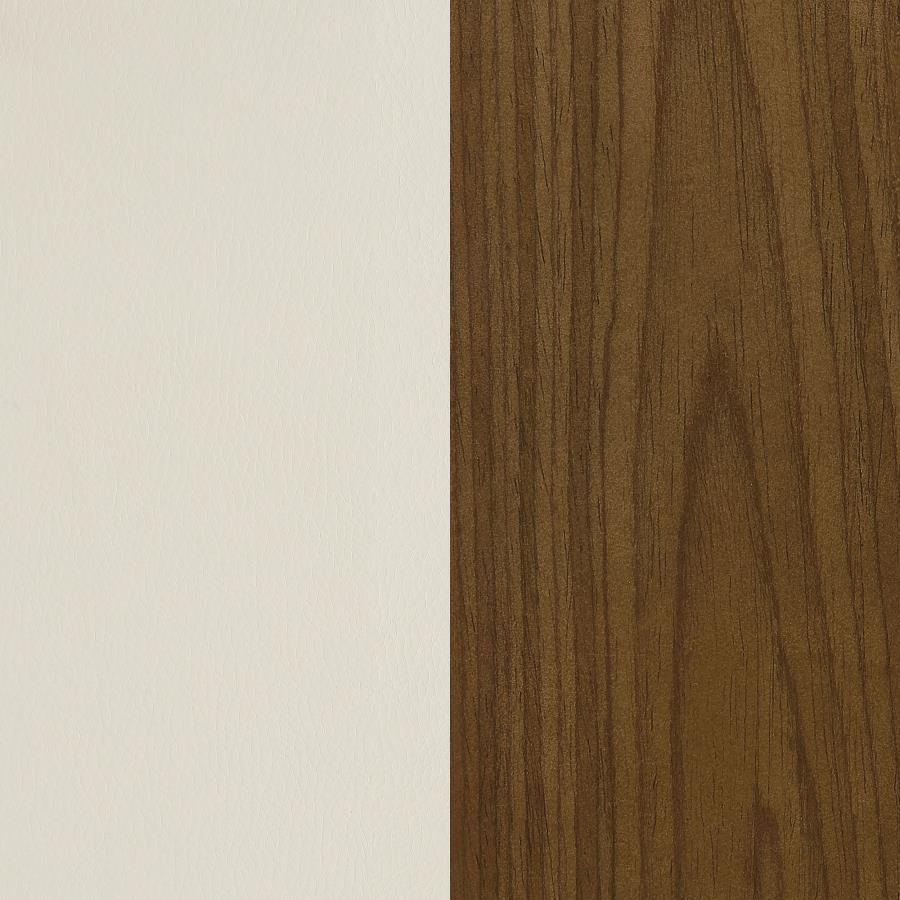 Dana Adjustable Bar Stool Ecru and Chrome