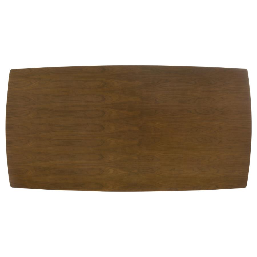 Malone Rectangular 78-inch Wood Dining Table Dark Walnut