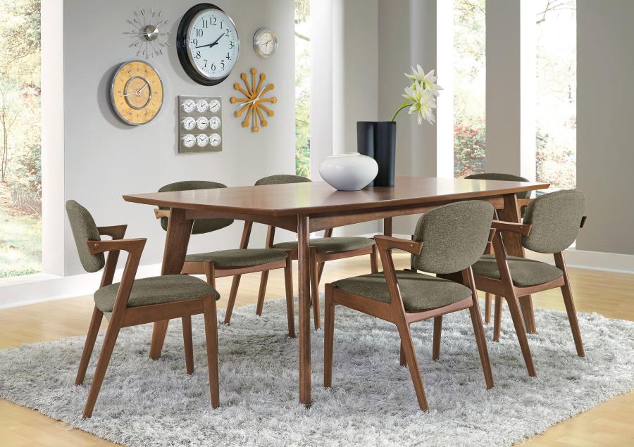 Modal Additional Images for Malone Rectangular 78-inch Wood Dining Table Dark Walnut