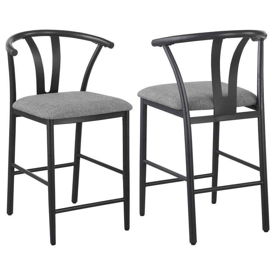 Dolman Counter Height Dining Side Chair Grey (Set of 2) (image for) Dolman Counter Height Dining Side Chair Grey (Set of 2)