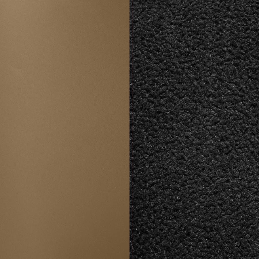 Modal Additional Images for Edson 5-piece Rectangular Glass Top Dining Table Set Bronze