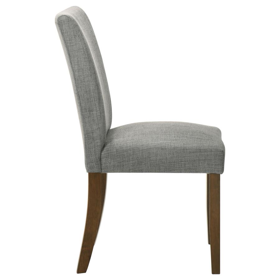 Paxton Upholstered Dining Side Chair Grey (Set of 2)