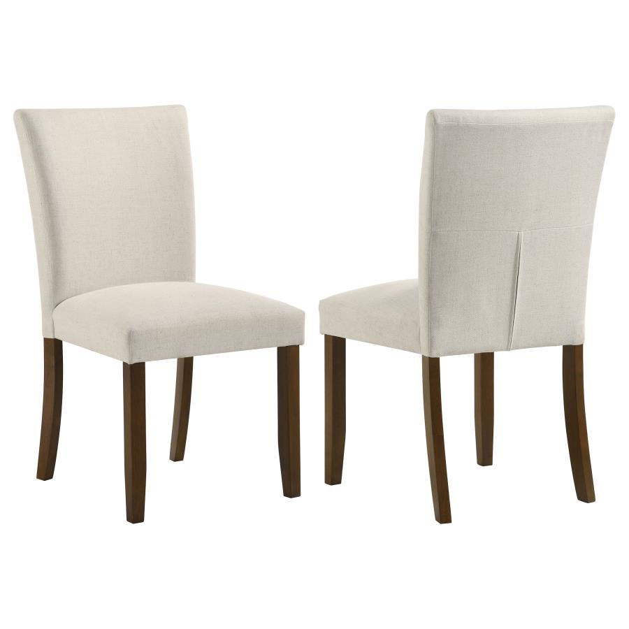 (image for) Paxton Upholstered Dining Side Chair Beige (Set of 2)