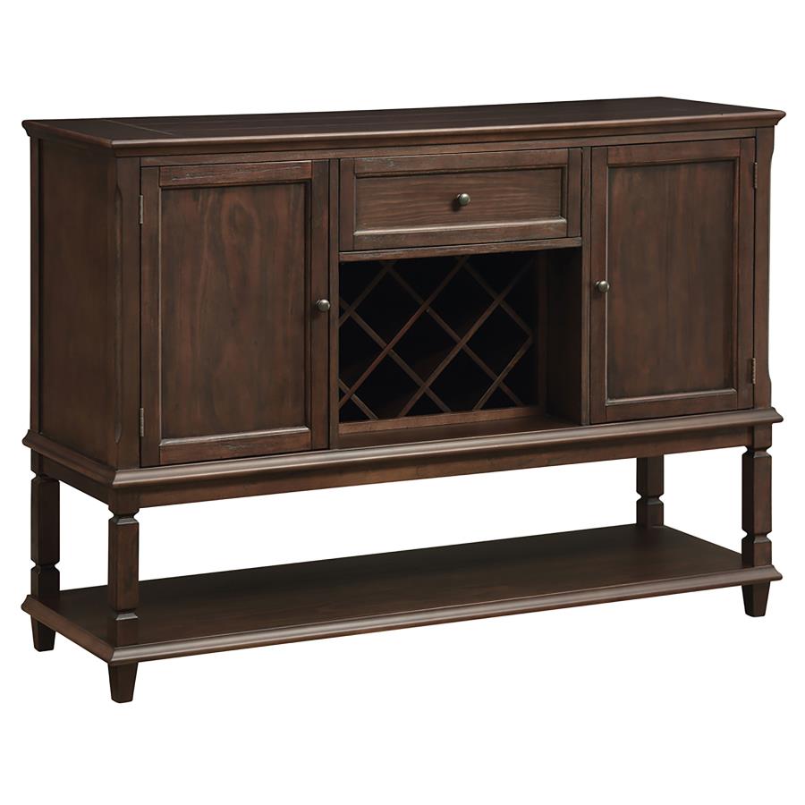 Parkins 2-door Sideboard Buffet Cabinet Rustic Espresso (image for) Parkins 2-door Sideboard Buffet Cabinet Rustic Espresso