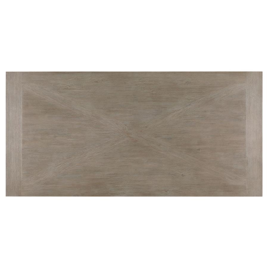 Cornelia 7-piece Rectangular Dining Table Set Coastal Grey 