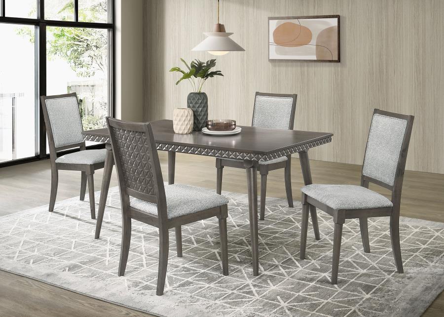 Modal Additional Images for Onslow 59-inch Rectangular Wood Dining Table Dark Brown