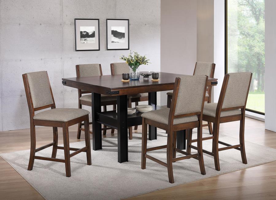 Modal Additional Images for Patterson 60-inch Counter Height Dining Table Mango Oak