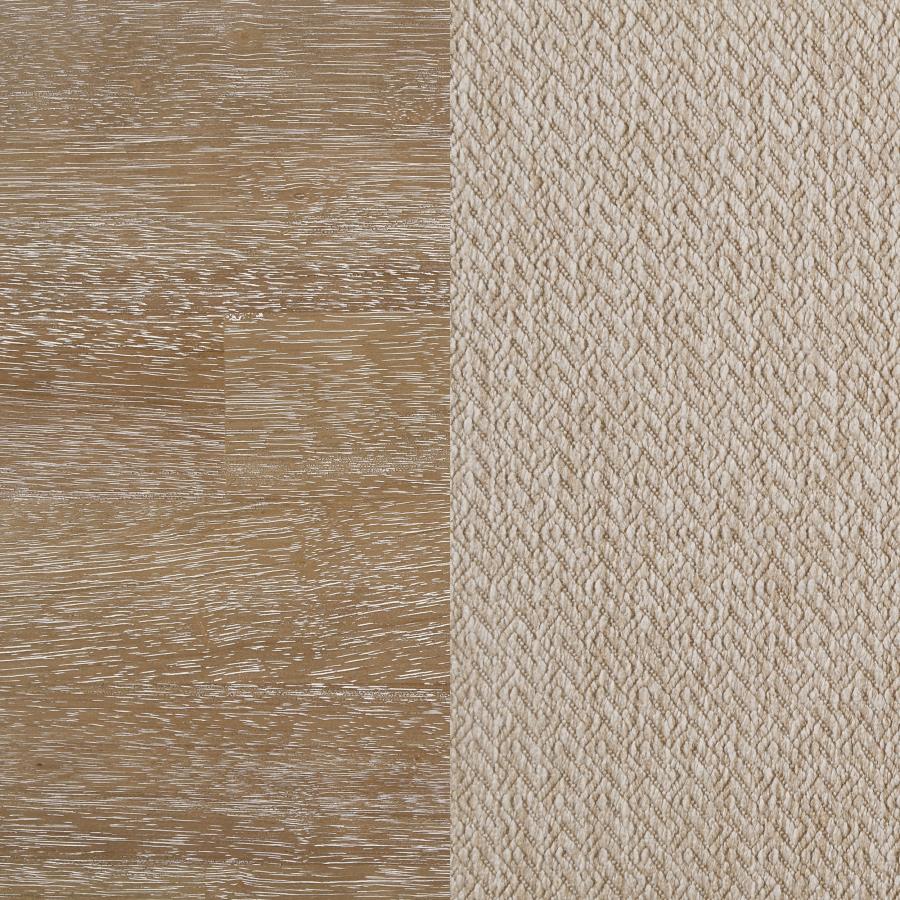 Scottsdale 6-piece Rectangular Dining Set Brown Washed 