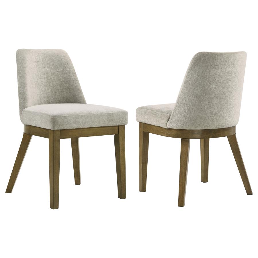 (image for) Castlewood Upholstered Side Chair Light Tan (Set of 2)
