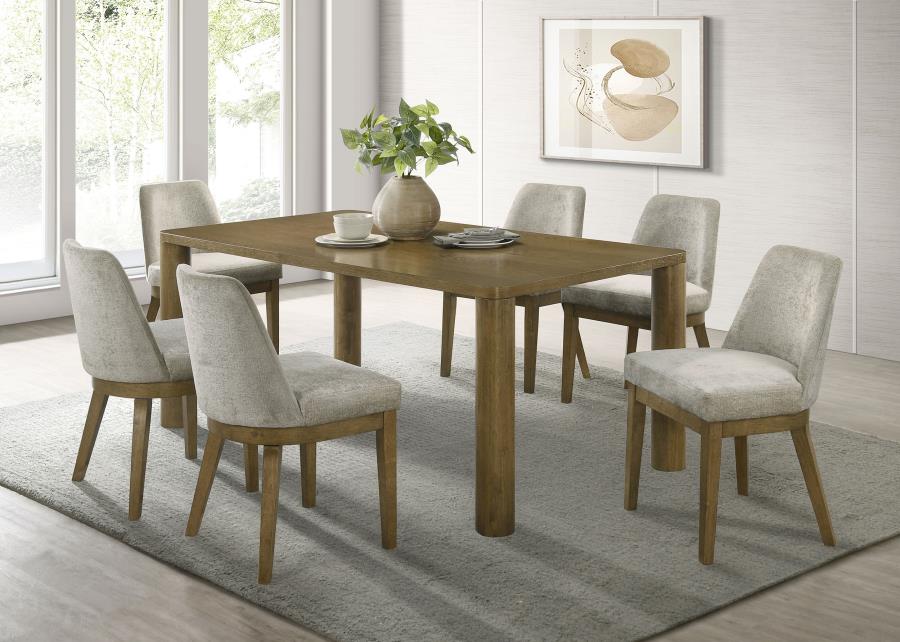 Modal Additional Images for Castlewood Upholstered Side Chair Light Tan (Set of 2)