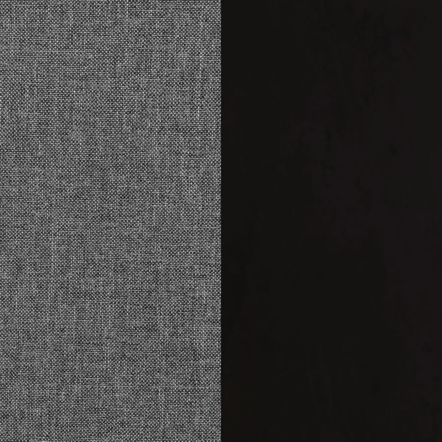 Alana Fabric Upholstered Dining Side Chair Grey (Set of 2)