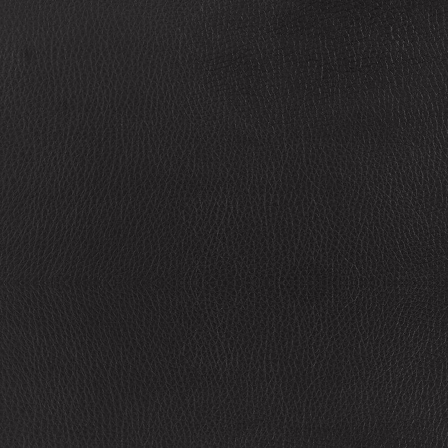 Barraza 29" Adjustable Height Bar Stool Black and Chrome