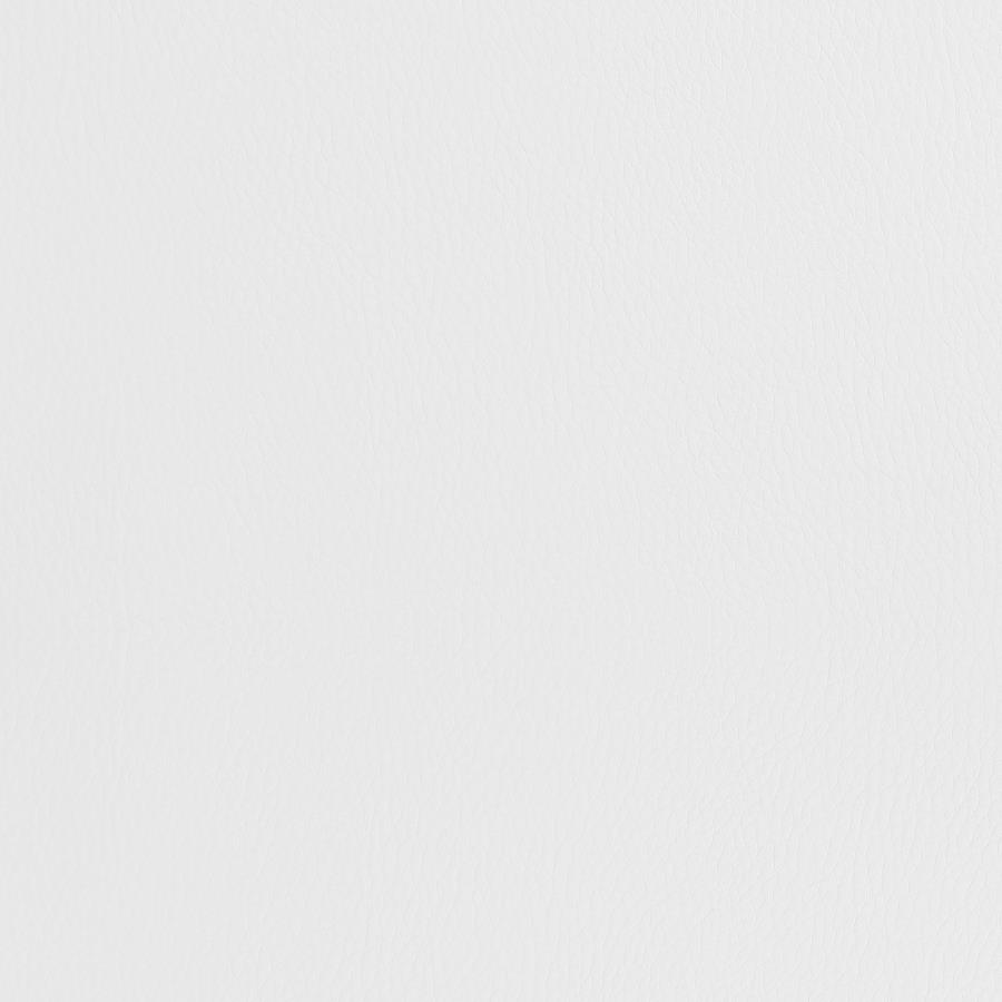 Lenny Upholstered Adjustable Bar Stool White (Set of 2)