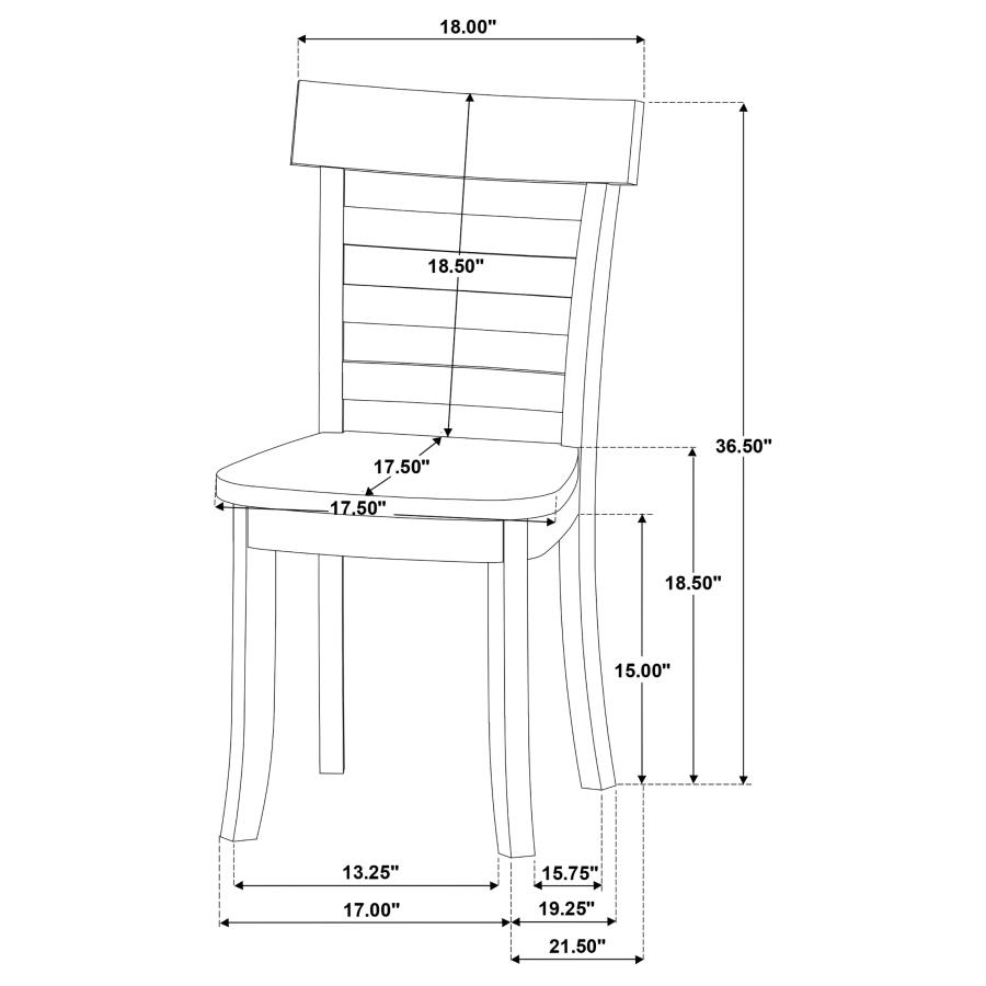 Modal Additional Images for Orrison 7-piece Oval 62-inch Extension Leaf Dining Set Linen