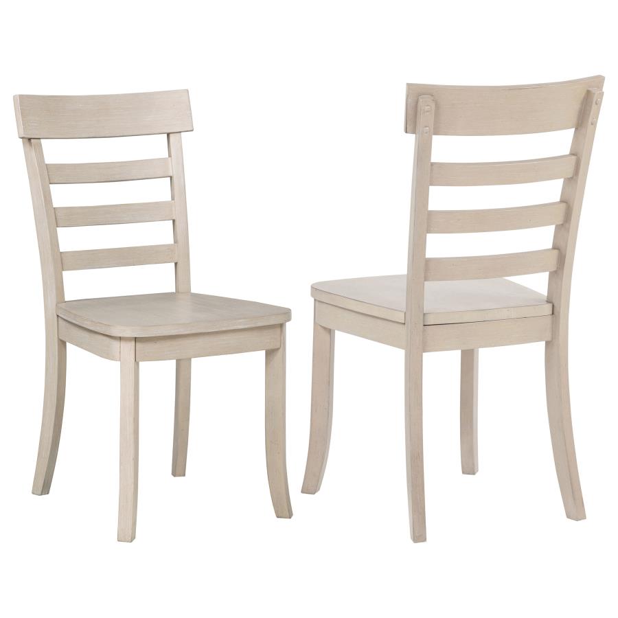 (image for) Orrison Ladder Back Dining Side Chair Linen (Set of 2)