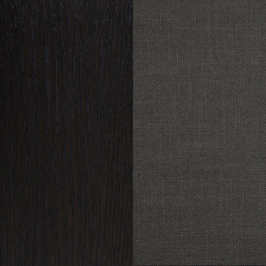 Berning Fabric Upholstered Parson Side Chair Charcoal Grey (Set of 2)