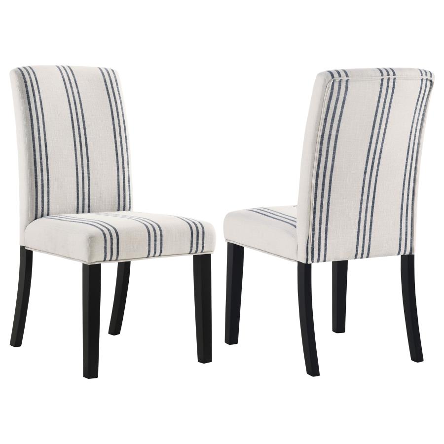 (image for) Herran Upholstered Dining Side Chair Beige (Set of 2)