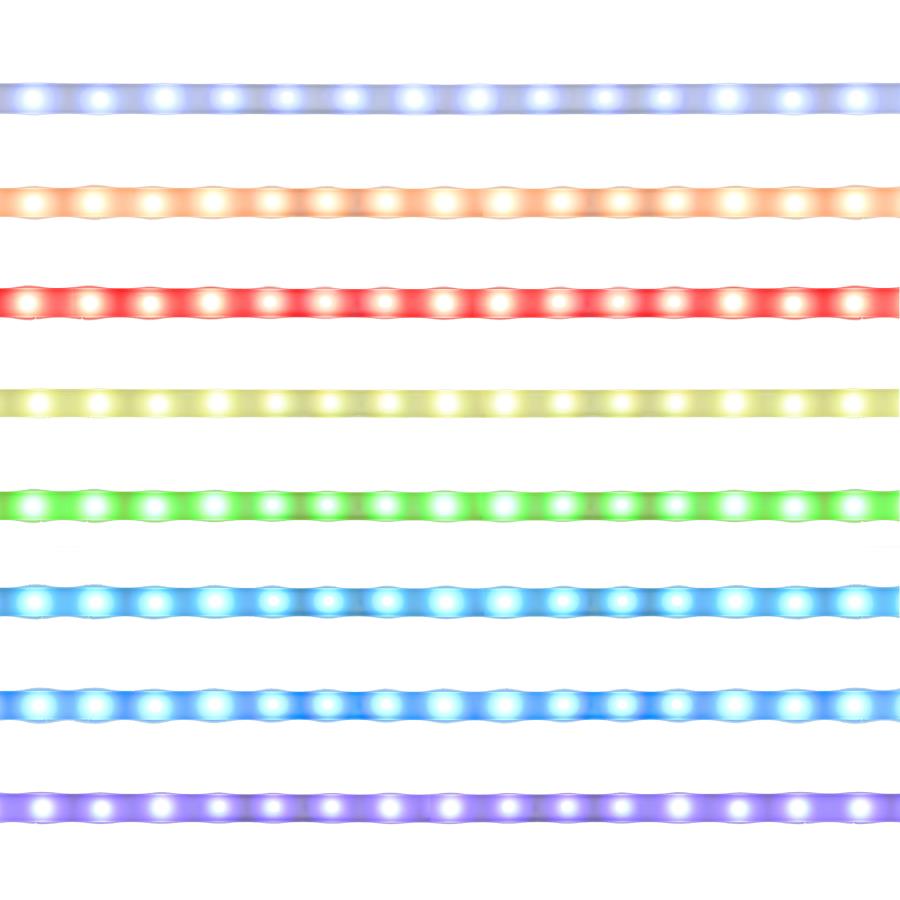 Araceli Freestanding LED Home Bar Cabinet White High Gloss