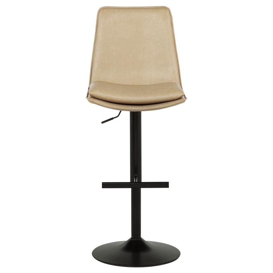 2027 Adjustable Bar Chair Tan / Black 