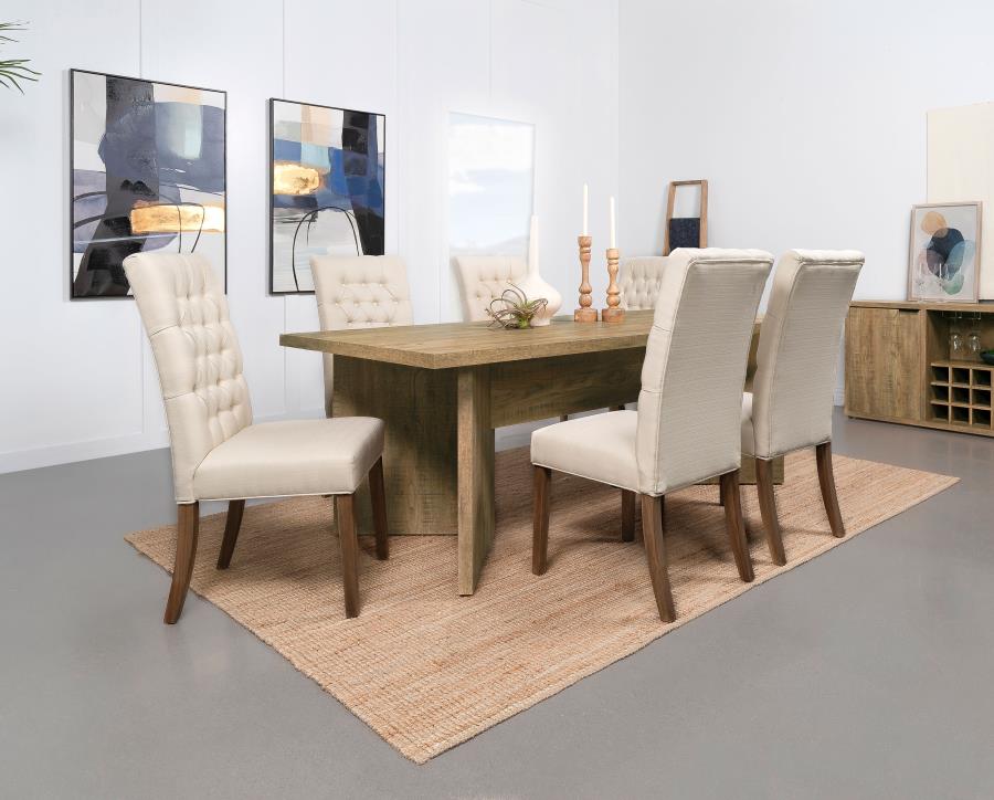 Modal Additional Images for Jamestown 84-inch Composite Wood Dining Table Mango