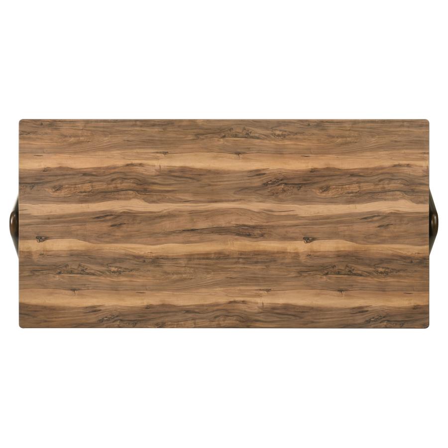 Randolph 7-piece Rectangular Dining Table Sheesham and Brown