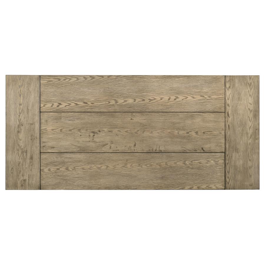 Cardova 87-inch Solid Wood Extension Dining Table Vineyard Oak