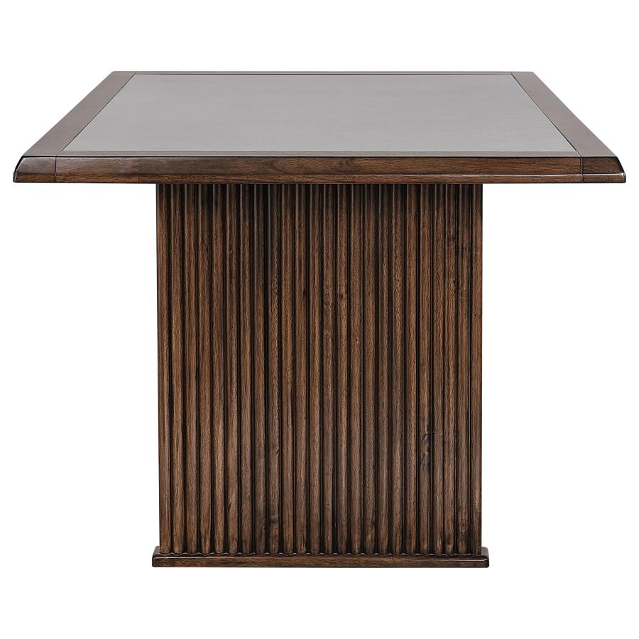 Sherwood 5-piece Rectangular Dining Table Set Brown