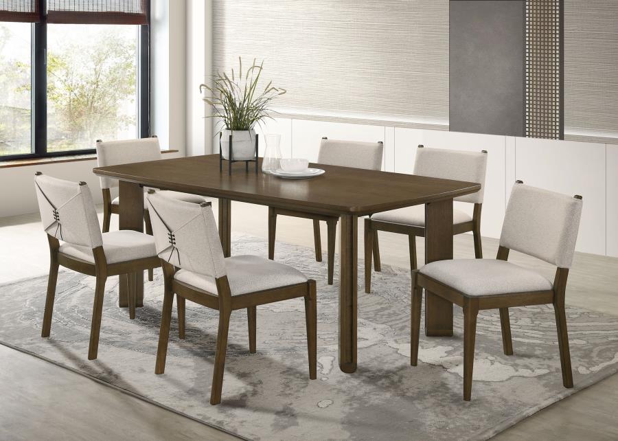 Modal Additional Images for Ottowa 71-inch Rectangular Wood Dining Table Brown