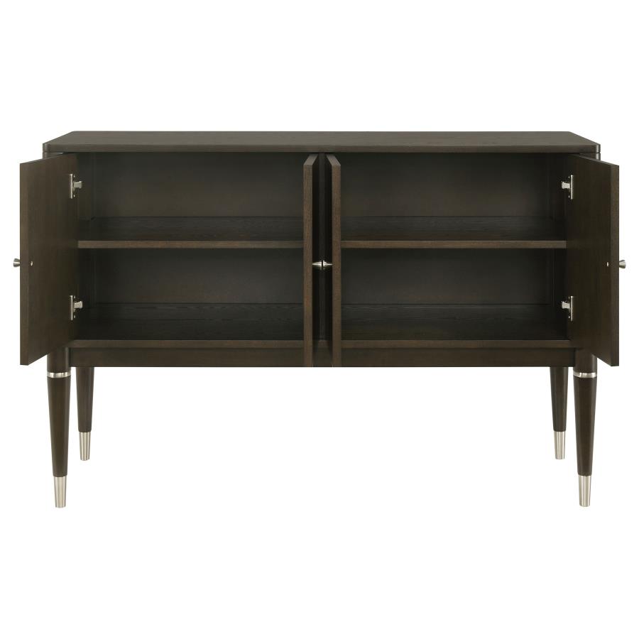 Reseda 8-piece Dining Set With Sideboard Ash Brown