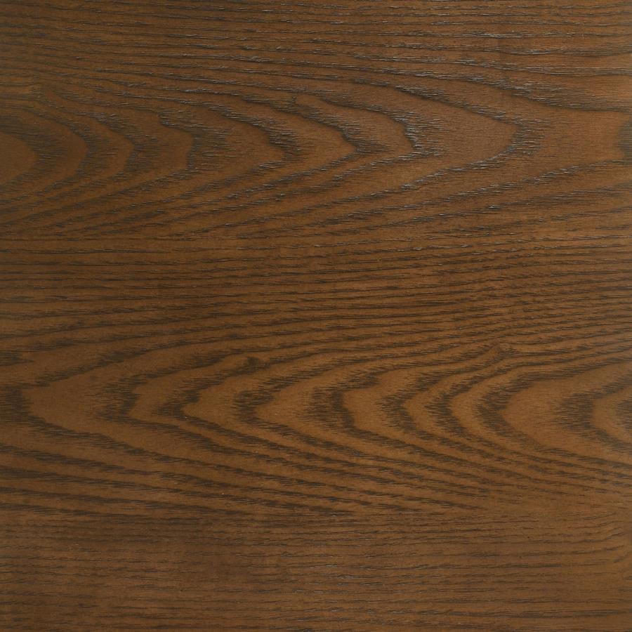 Franklin 5-piece 54-inch Round Dining Table Set Dark Brown