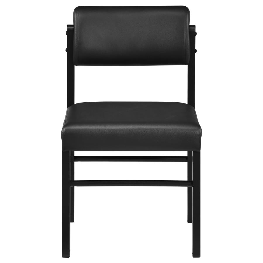 Decker 7-piece 82-inch Rectangular Dining Set Black