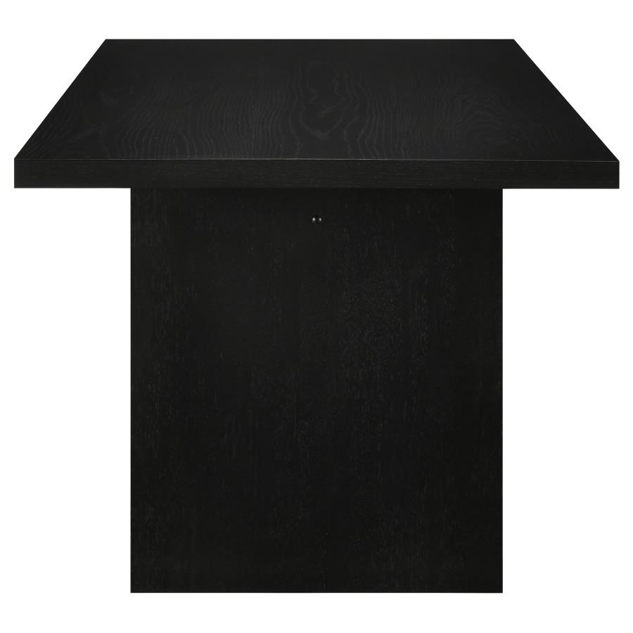 Decker 7-piece 82-inch Rectangular Dining Set Cream and Black