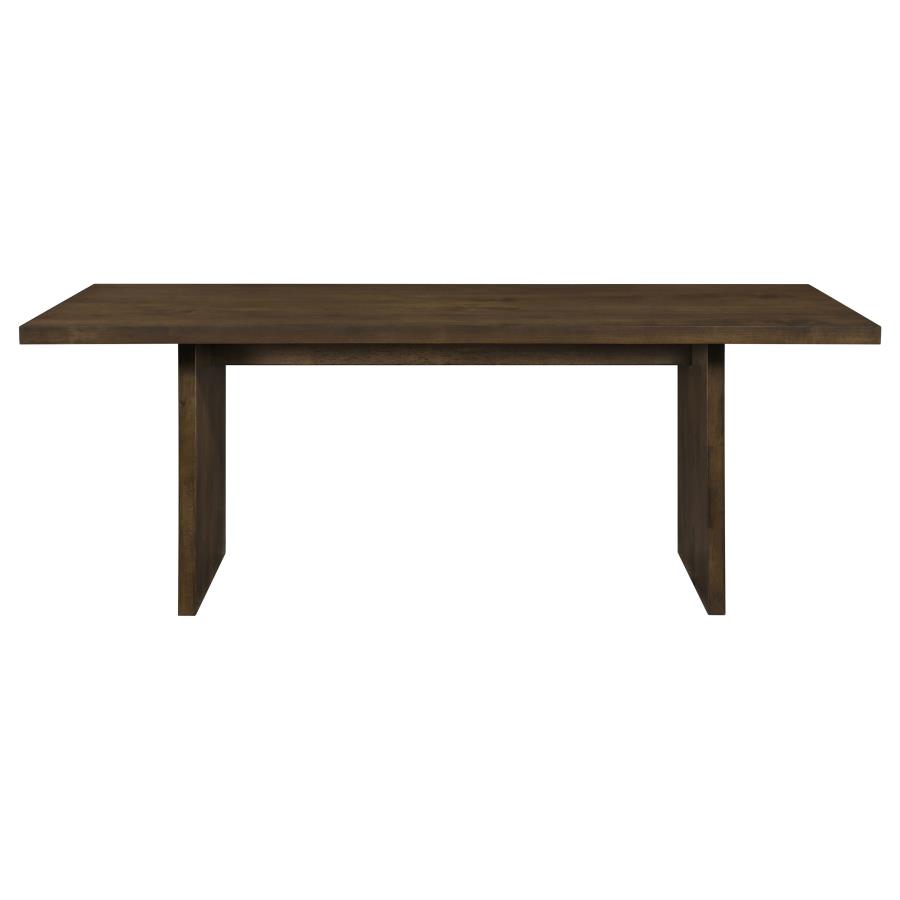 Decker 7-piece 82-inch Rectangular Dining Set Grey and Walnut